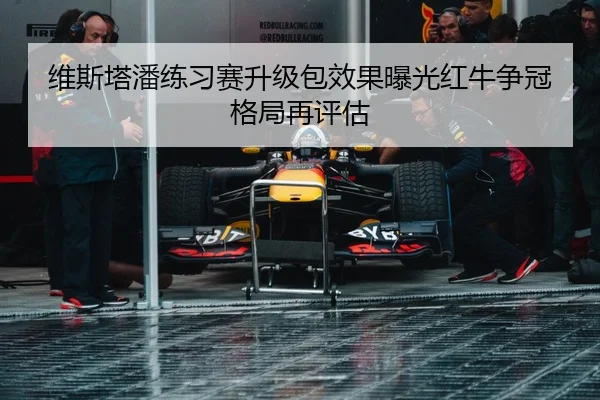 维斯塔潘练习赛升级包效果曝光红牛争冠格局再评估